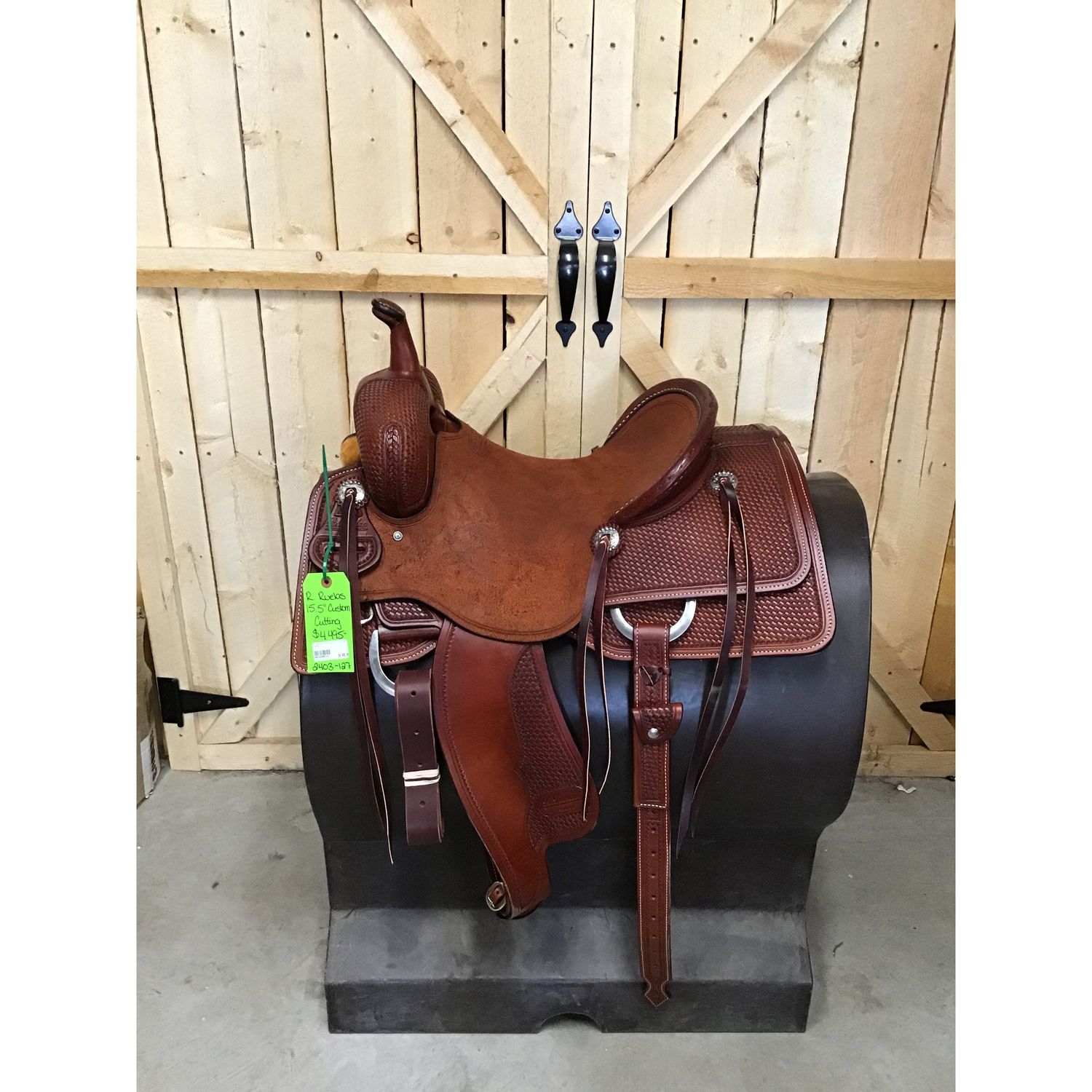 R. Ruelas 15.5" Custom Cutting Saddle - 2403-127
