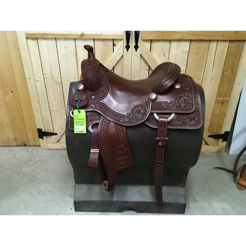 R. Ruelas 16.5" Cowhorse Saddle - 91-2369