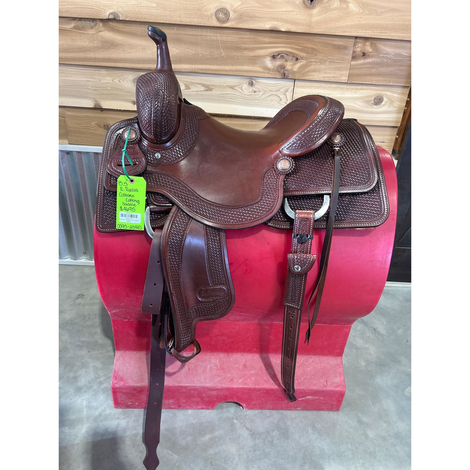 R. Ruelas Custom 15.5" Cutting Saddle