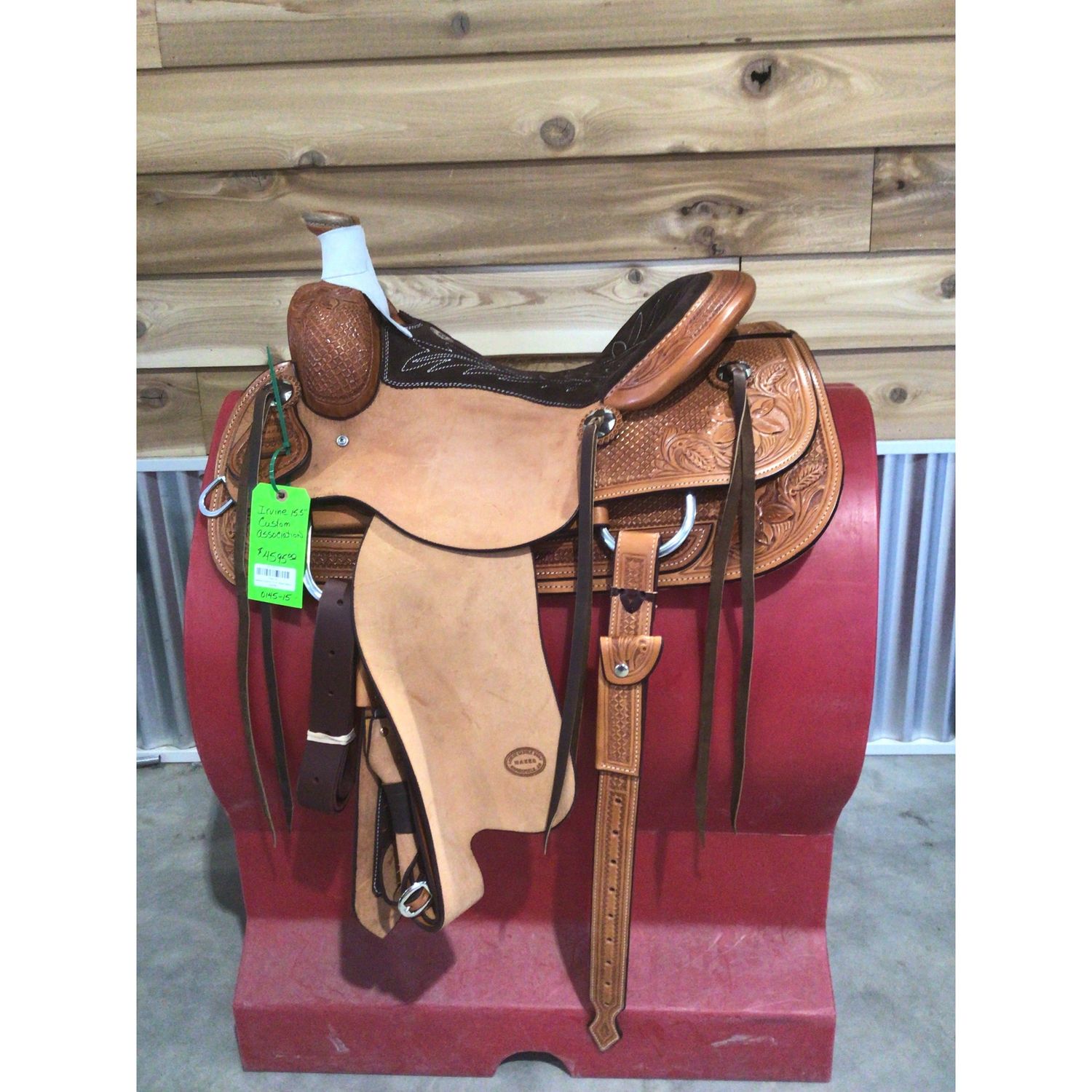 R. Ruelas Custom 15.5" Association Saddle