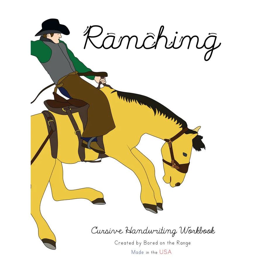 Ranch Cursive:Handwriting Workbook