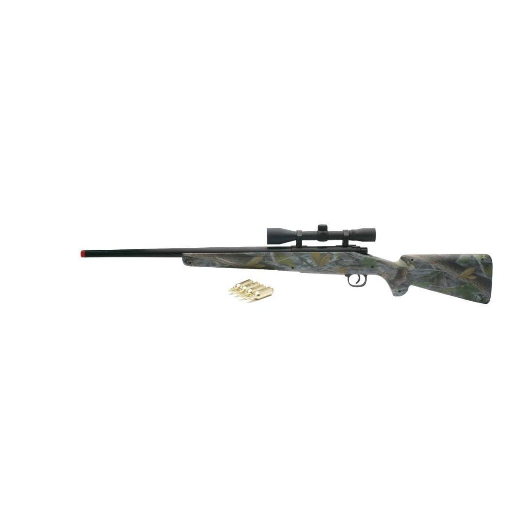 Real Green Camo Single Barrel w/Scope