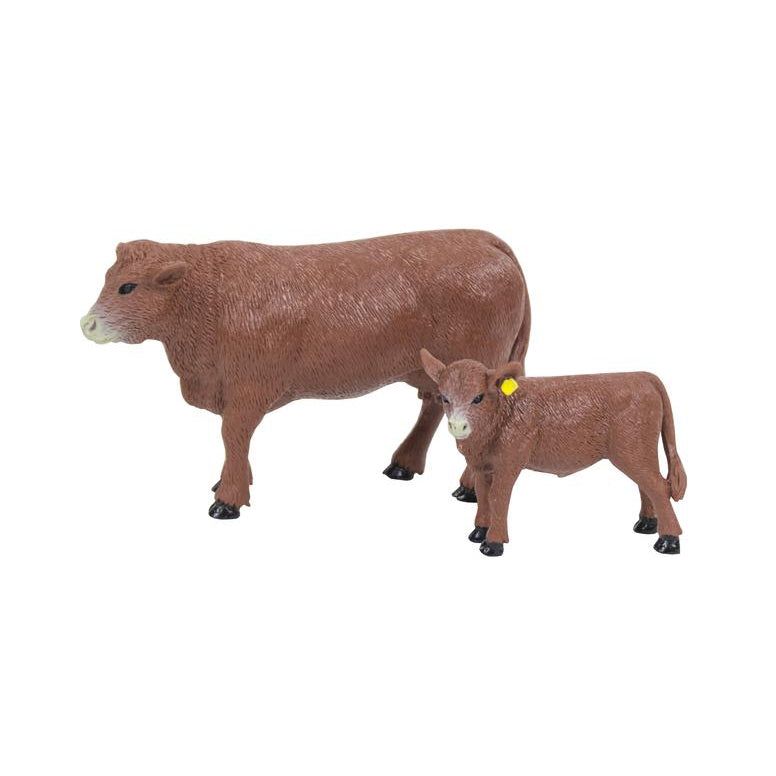 Red Angus Cow &amp; Calf