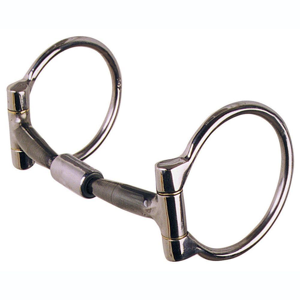 Reinsman Billy Allen Offset D-Ring Roller Snaffle Bit