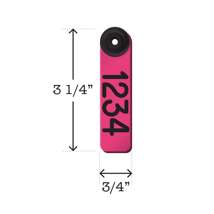 Ritchey Universal Ribbon Tag Pink/Black