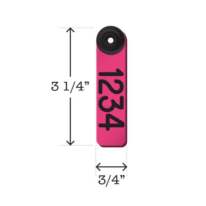 Ritchey Universal Ribbon Tag Pink/Black