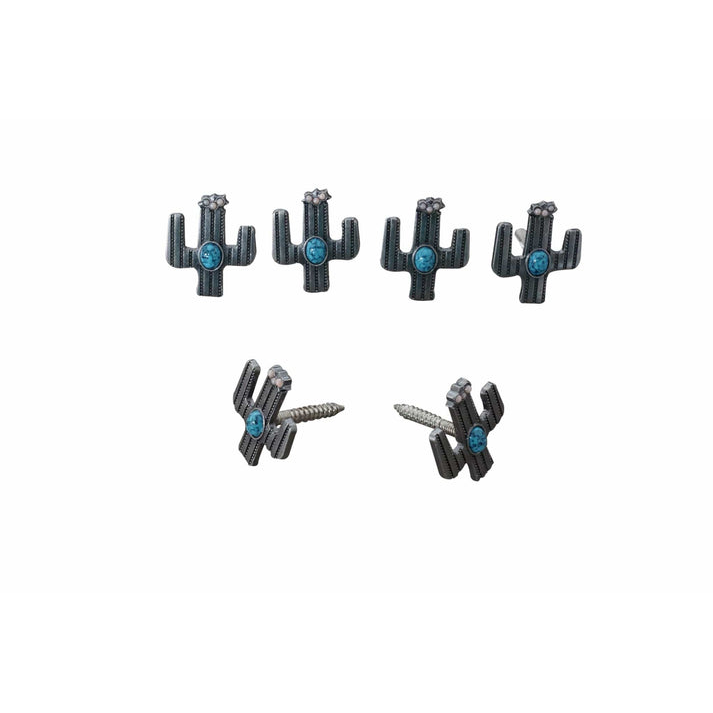 Rodeo Drive Turquoise Cactus Saddle - 1.25"