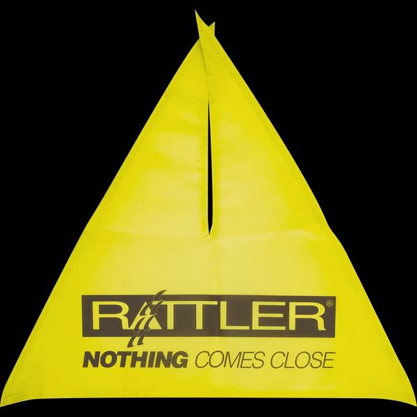 Rattler Breakaway Flag - Neon Yellow