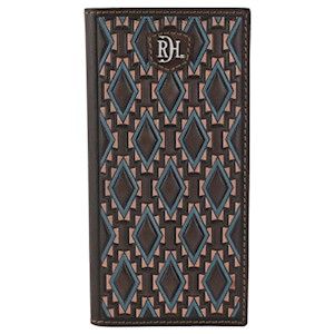 Red Dirt Rodeo Wallet - Southwest Diamond Pattern