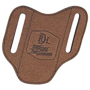 Red Dirt Side Draw Knife Sheath Roughout Leather