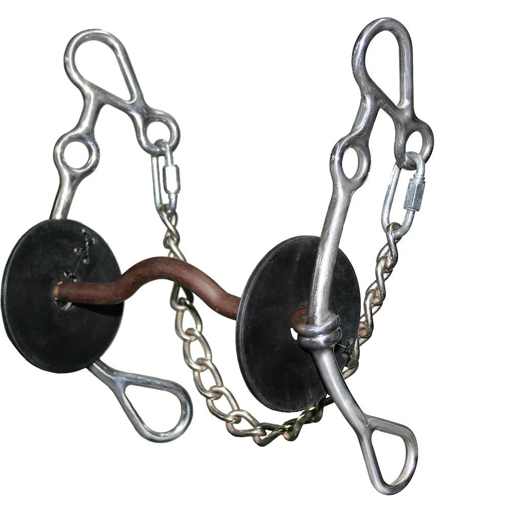 Reinsman Stage C Josey Go-Around Combination Smooth Low Port Bit