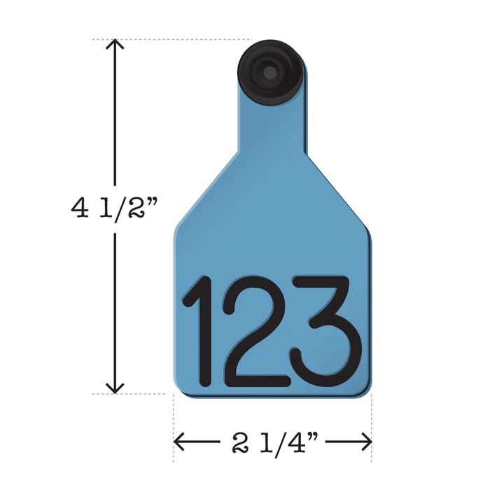 Ritchey Universal Medium Ear Tag Light Blue/Black