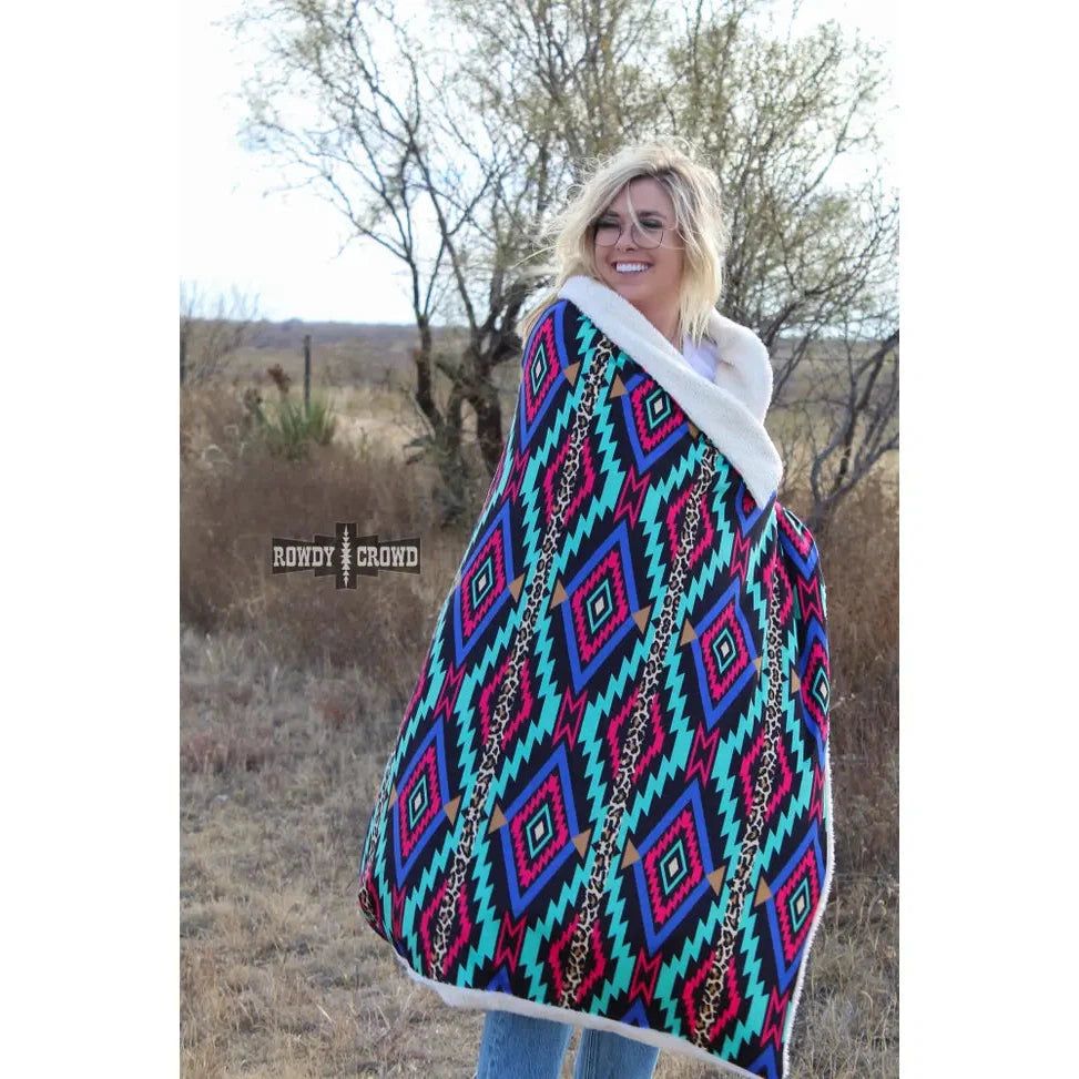 Rowdy Crowd Throw Blanket - Bad &amp; Boujie