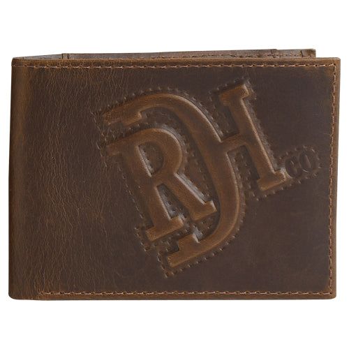 Red Dirt Hat Co Bifold Wallet Raised Pattern