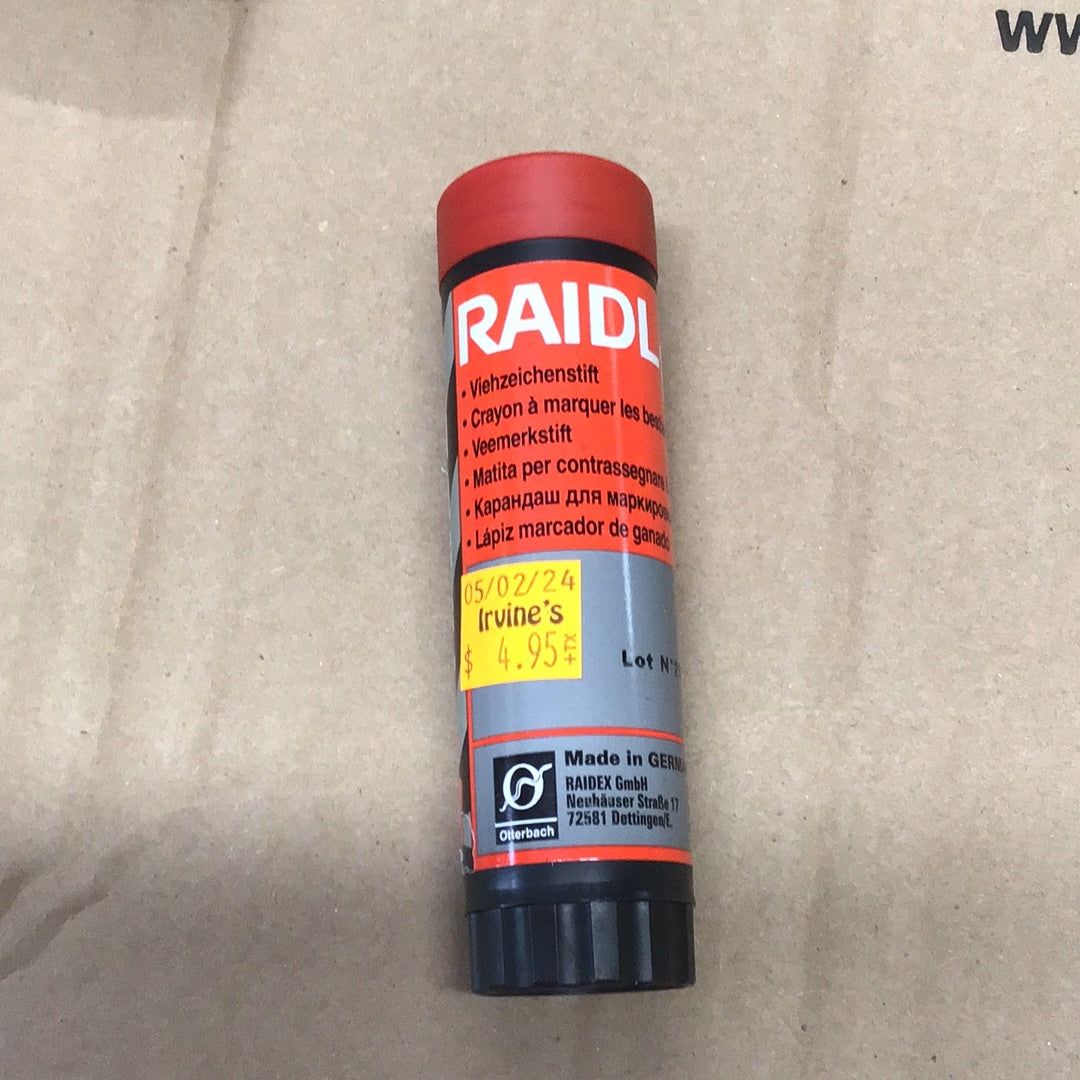 Red Raidl Crayon