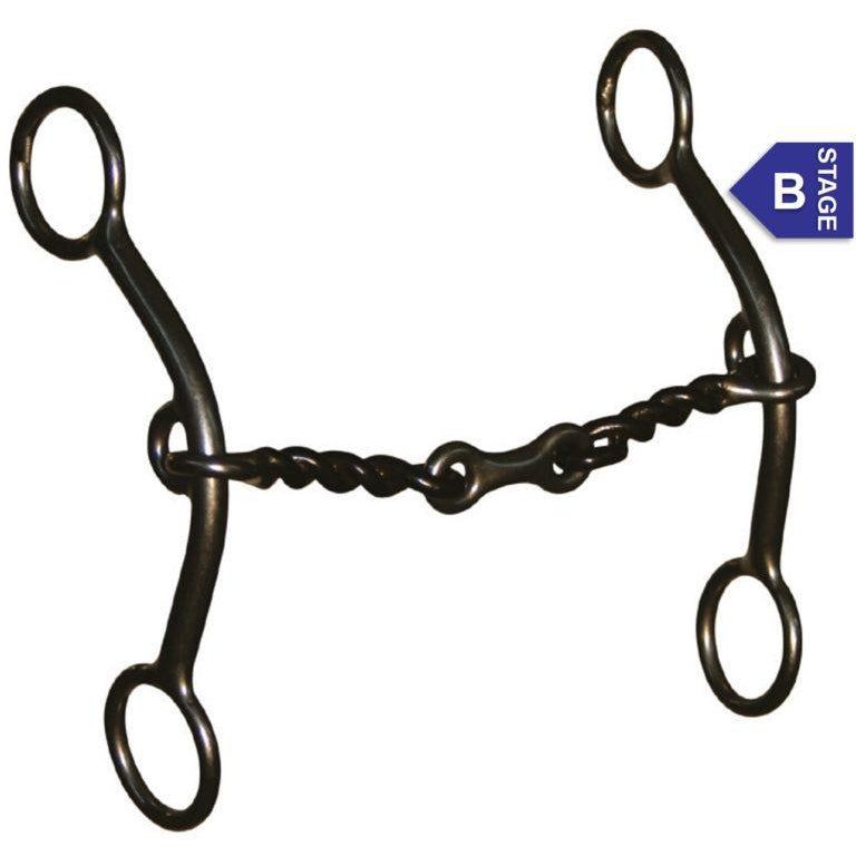 Reinsman Sharon Camarillo Lil' Mighty Dogbone Snaffle Bit