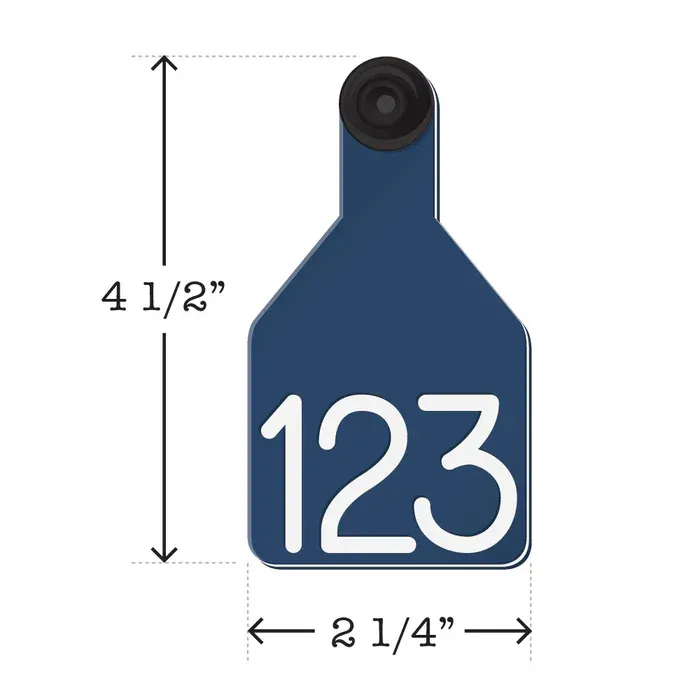 Ritchey Universal Medium Ear Tag Blue/White