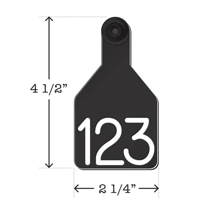 Ritchey Universal Medium Ear Tag Black/White