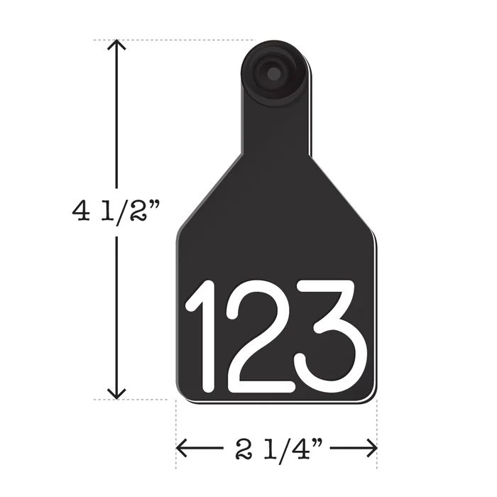 Ritchey Universal Medium Ear Tag Black/White