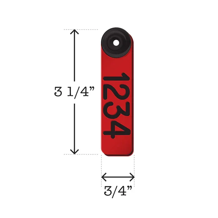 Ritchey Universal Ribbon Tag Red/Black