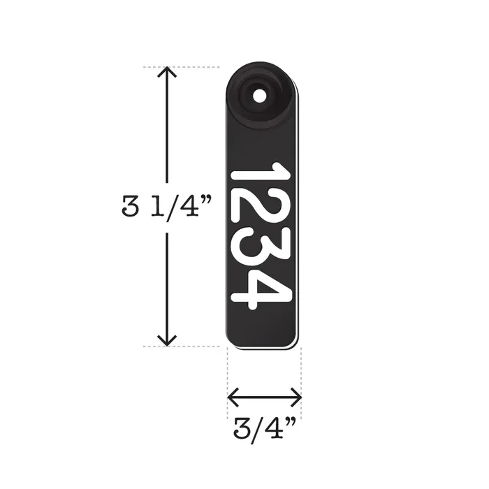 Ritchey Universal Ribbon Tag Black/White