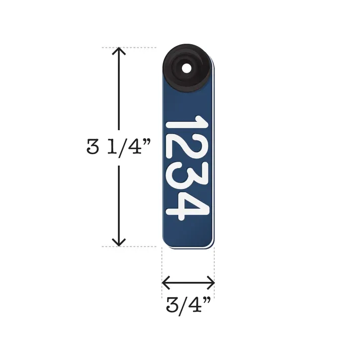 Ritchey Universal Ribbon Tag Blue/White