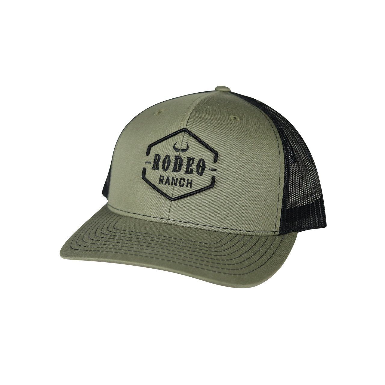 Rodeo Ranch Sunset Hat Olive &amp; Black
