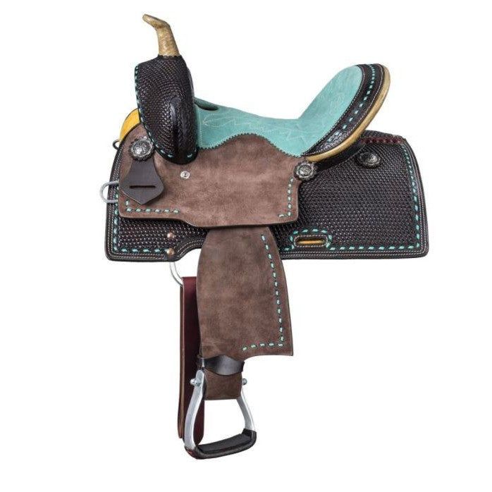 Royal King 13" Youth Bryson Barrel Saddle