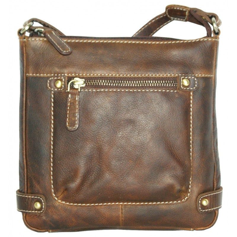 Rugged Earth Leather Bag - 199001