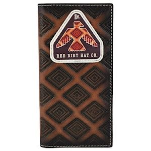Red Dirt Rodeo Wallet - Thunderbird Logo Patch