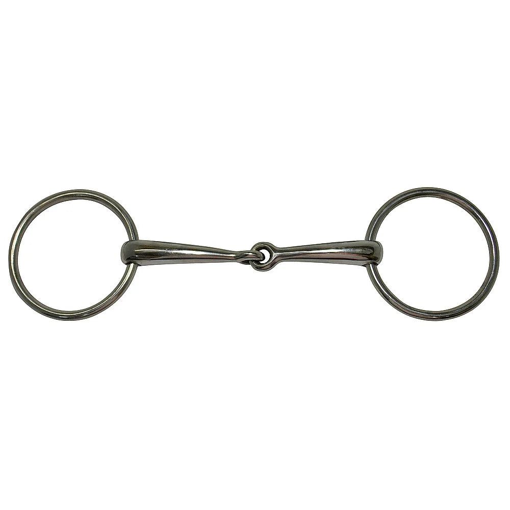 Reinsman Diamond R Loose Ring Snaffle -5"