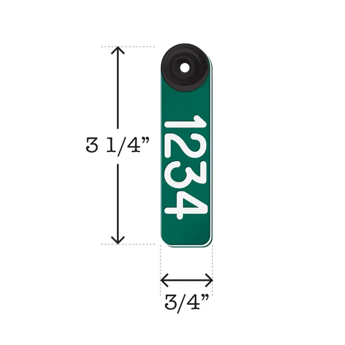 Ritchey Universal Ribbon Tag Green/White