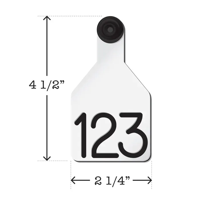 Ritchey Universal Medium Ear Tag White/Black
