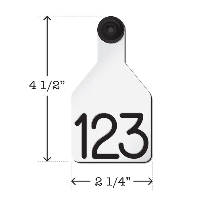 Ritchey Universal Medium Ear Tag White/Black