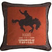 Rodeo Western Pillow