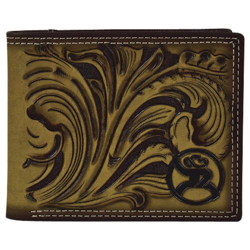 Roughy Rodeo Signature Bifold Wallet Saddle Tan