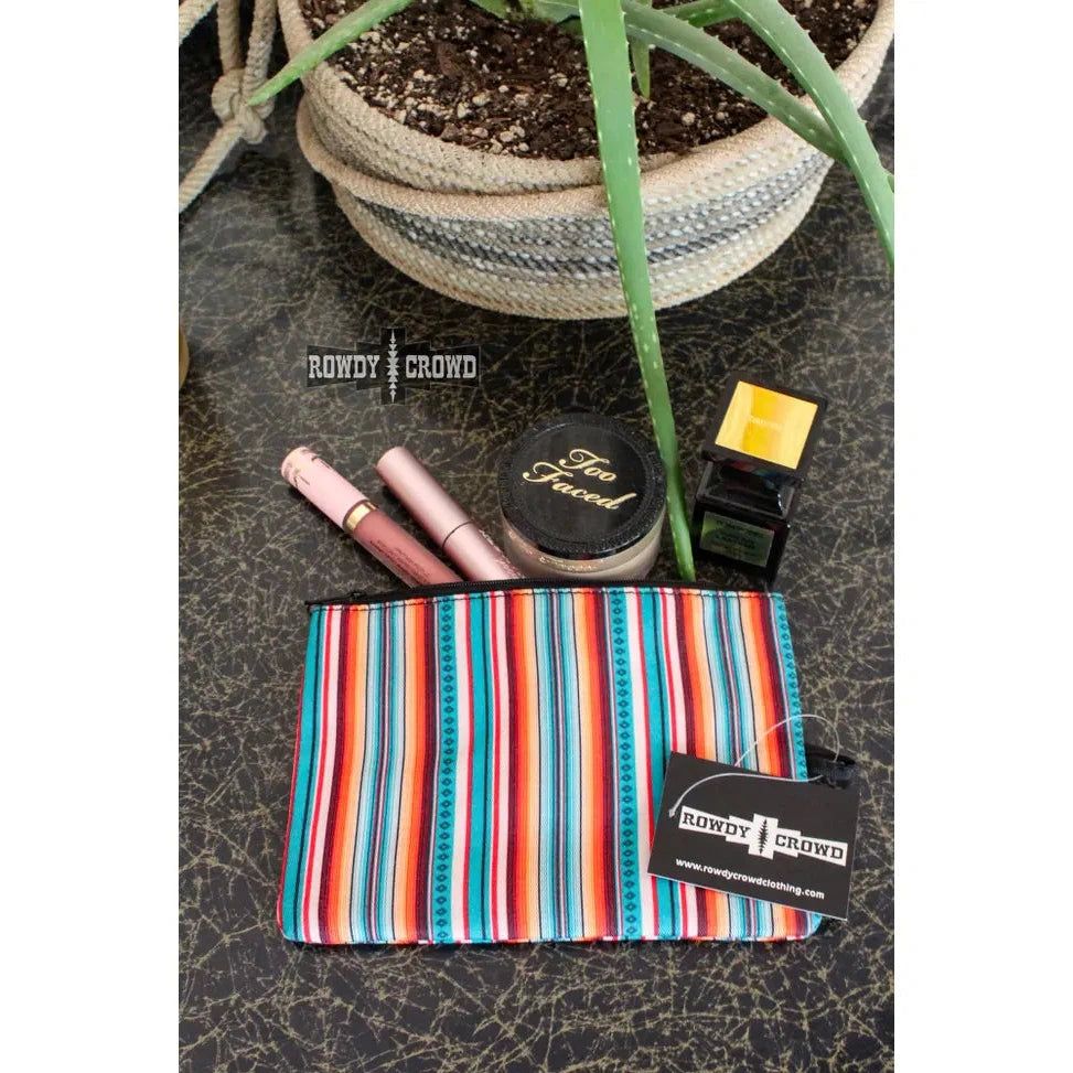 Rowdy Crowd Small Makeup Bag - Sundown