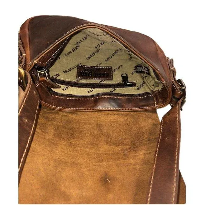 Rugged Earth Leather Purse - 199018