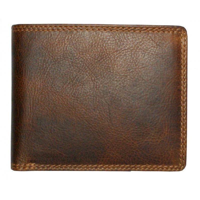 Rugged Earth Leather Wallet - 990011