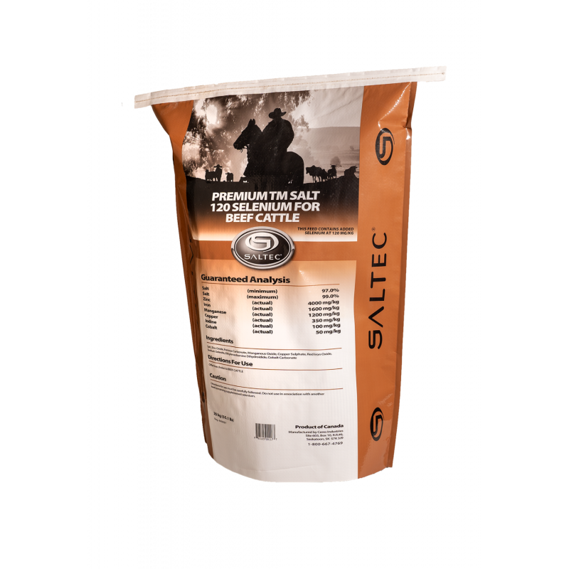 Saltec Premium TM120 w/Selenium Loose Bag - 25kg