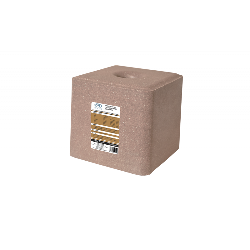 Saltec Premium TM120 w/Selenium Salt Block - 20KG
