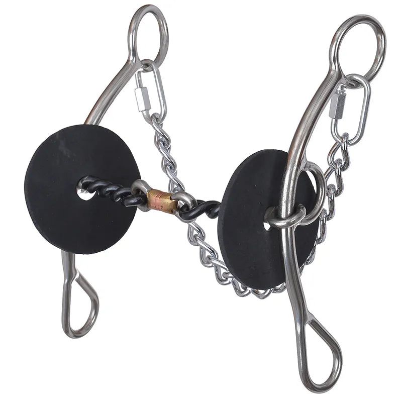 Reinsman Josy-Mitchell 3-Piece Short Lifter Snaffle Bit