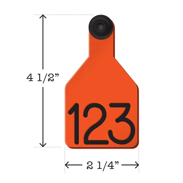 Ritchey Universal Medium Ear Tag Orange/Black