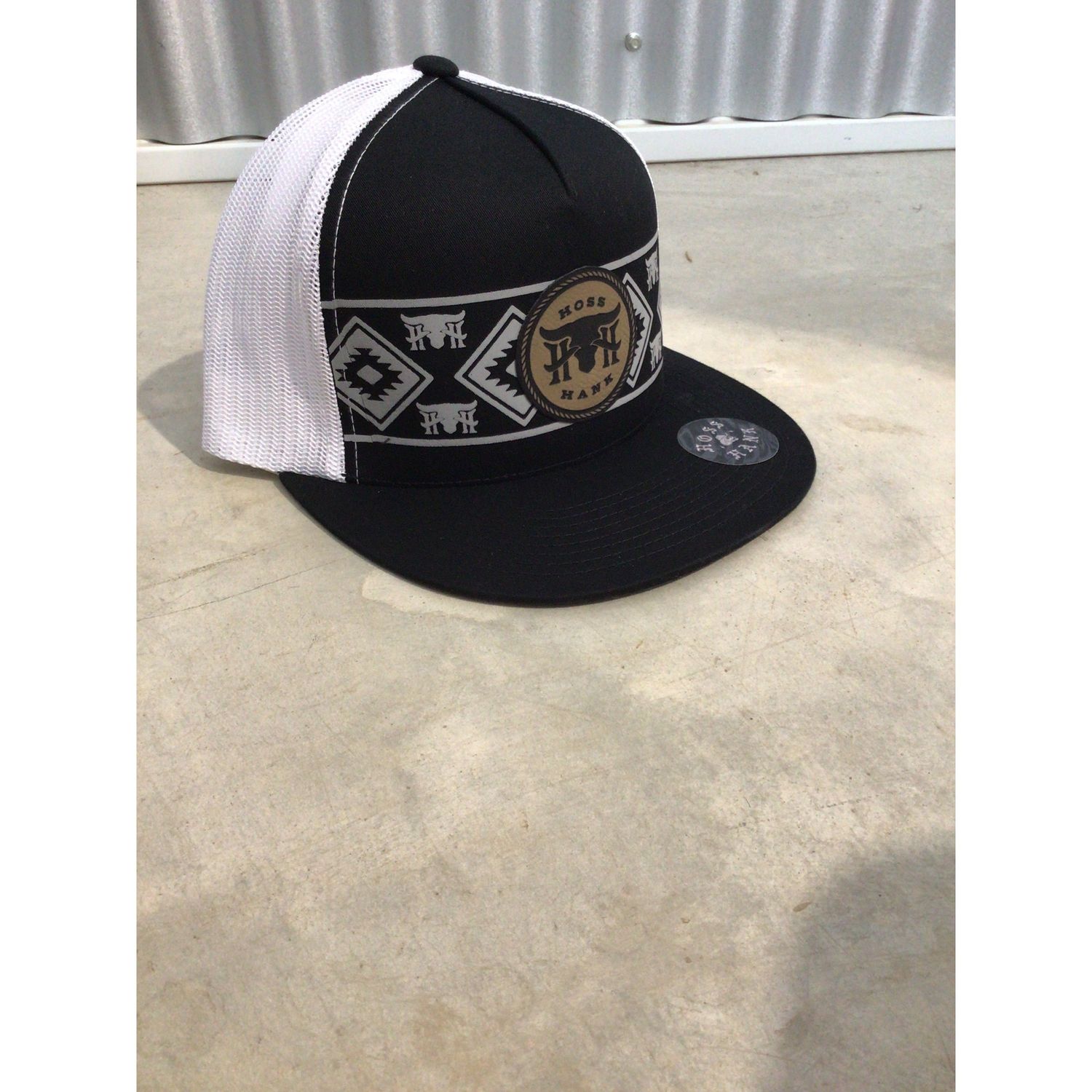 Robert Black Trucker Hat Black