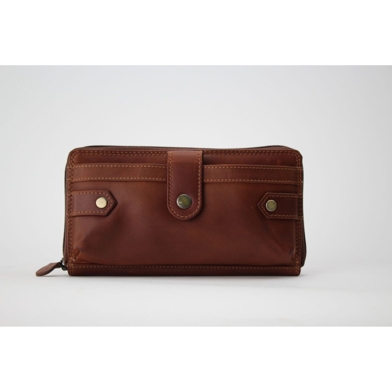 Rugged Earth Leather Organizer Purse