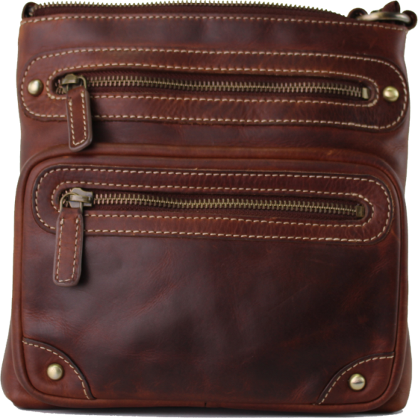 Rugged Earth Leather Purse