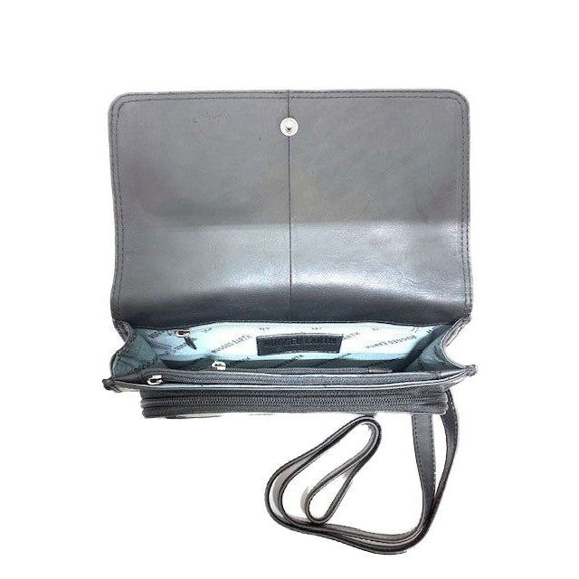 Rugged Earth Women's Leather Purse - Black