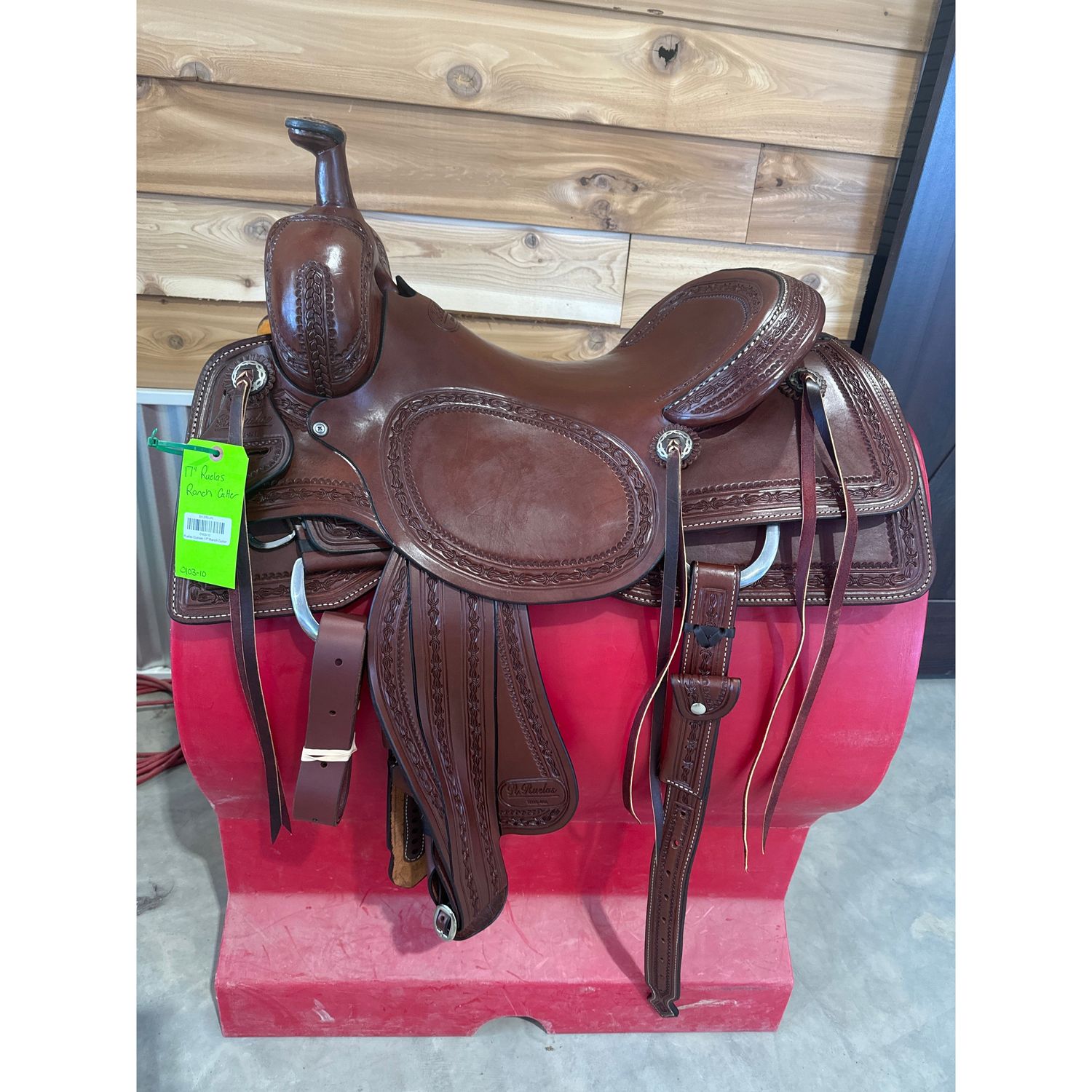 Ruelas Custom 17" Ranch Cutter-1