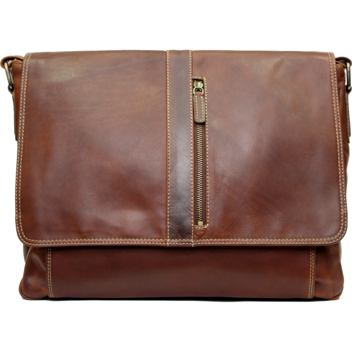 Rugged Earth Leather MESSANGER Bag