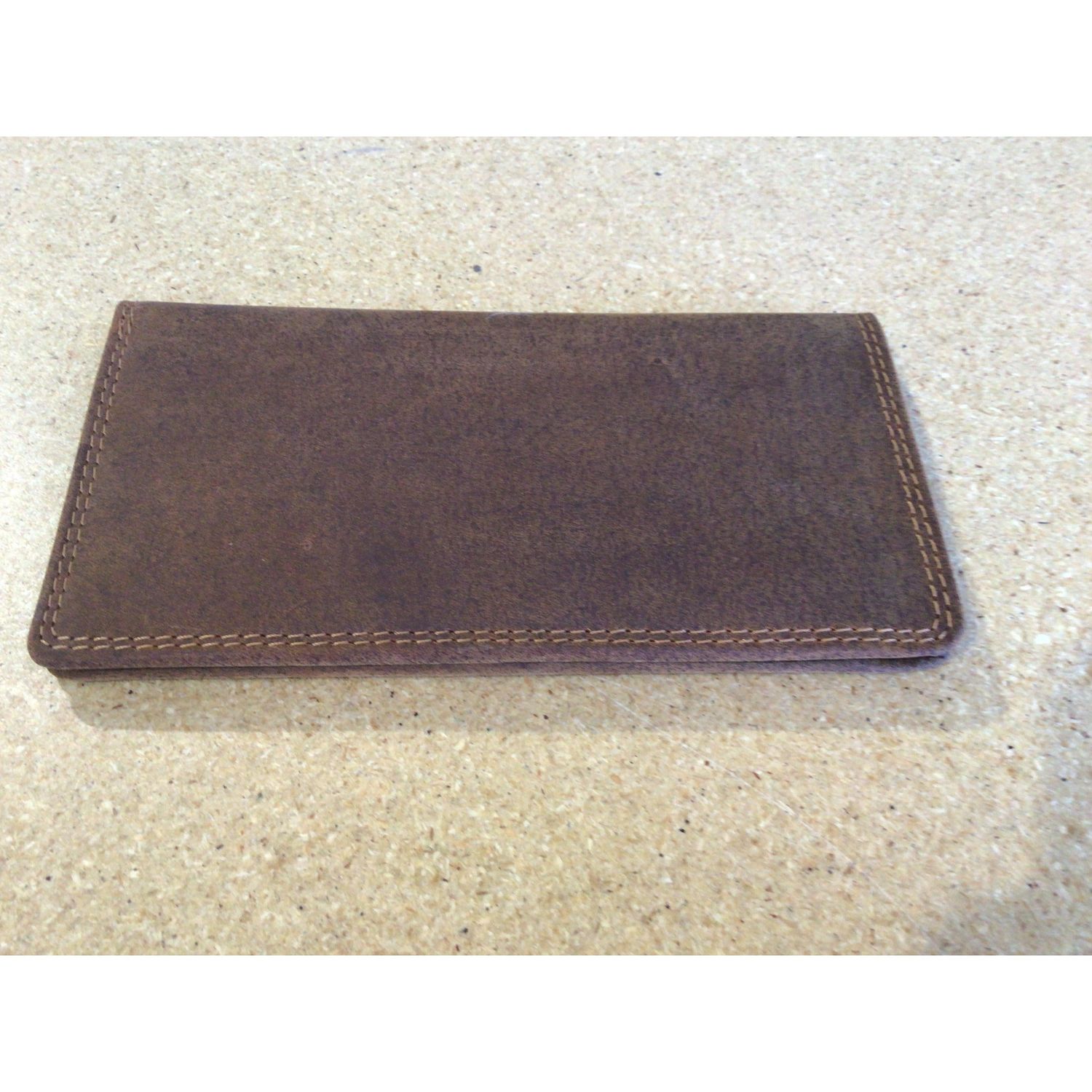 Rugged Earth Leather Wallet- Tan